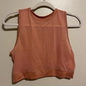 Nike mesh crop top